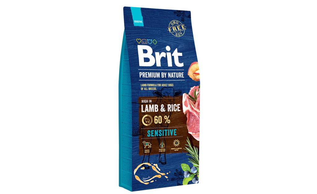 BRIT PREMIUM BY NATURE SENSITIVE ΑΡΝΙ 15KG