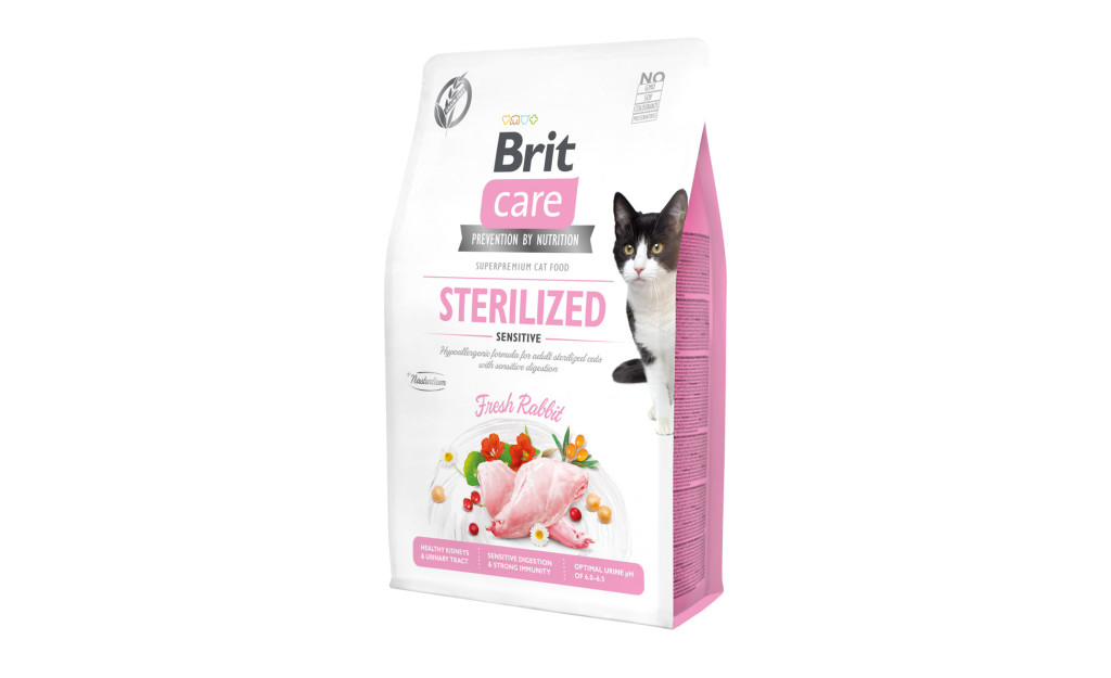 BRIT CARE GRAIN FREE STERILISED & SENSITIVE 2KG