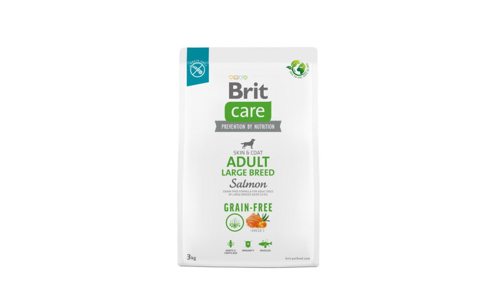 BRIT CARE GRAIN FREE ADULT LARGE ΣΟΛΟΜΟΣ 3KG