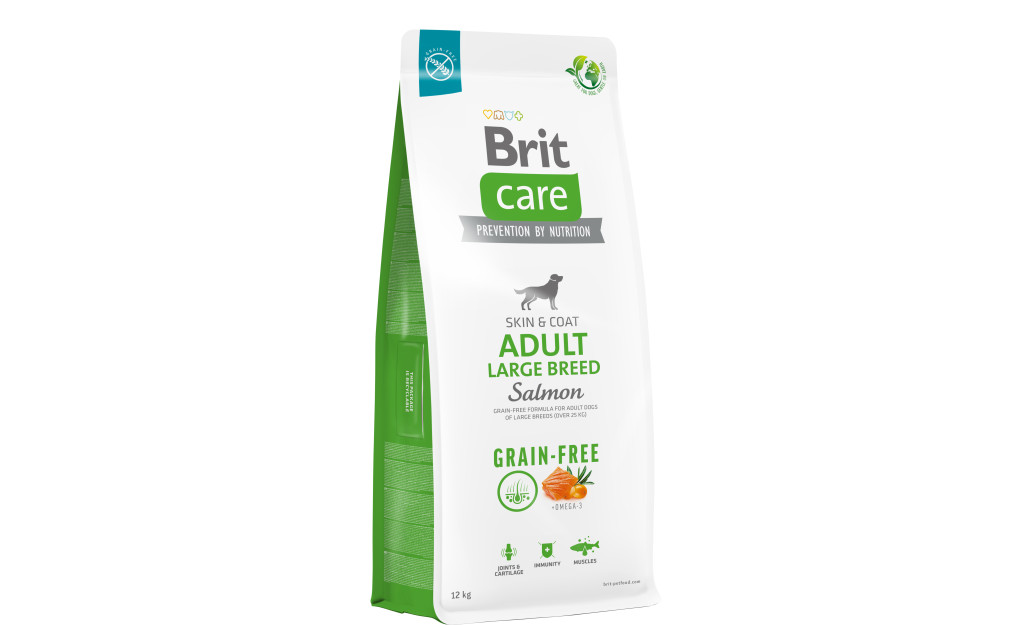 BRIT CARE GRAIN FREE ADULT LARGE ΣΟΛΟΜΟΣ 12KG