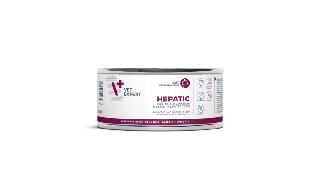 ΚΟΝΣΕΡΒΑ ΓΑΤΑΣ VET EXPERT HEPATIC 100GR