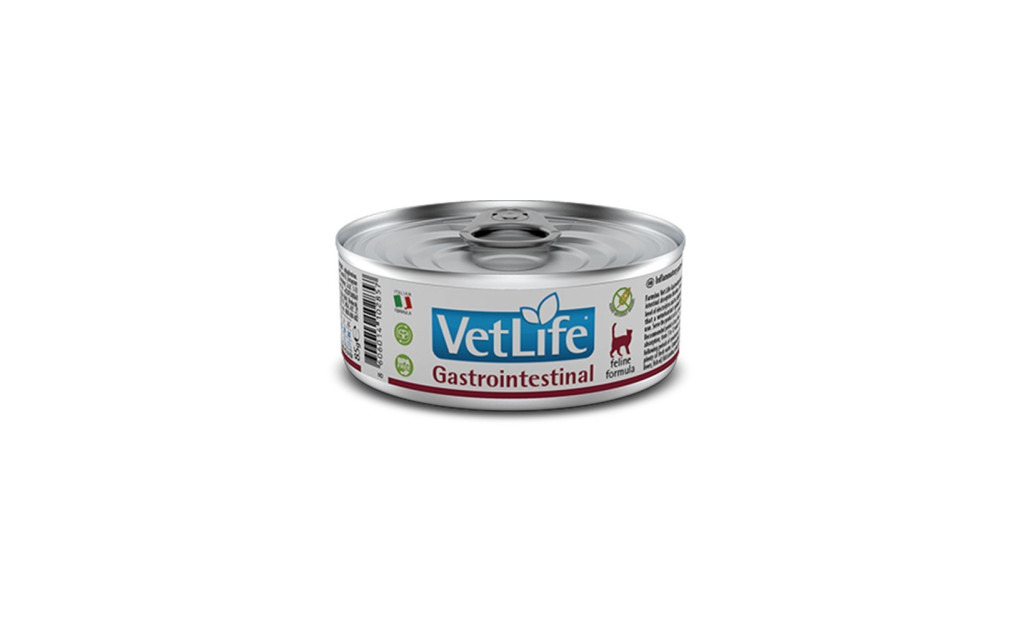 ΚΟΝΣΕΡΒΑ ΓΑΤΑΣ VET LIFE NATURAL DIET GASTROINTESTINAL 85GR