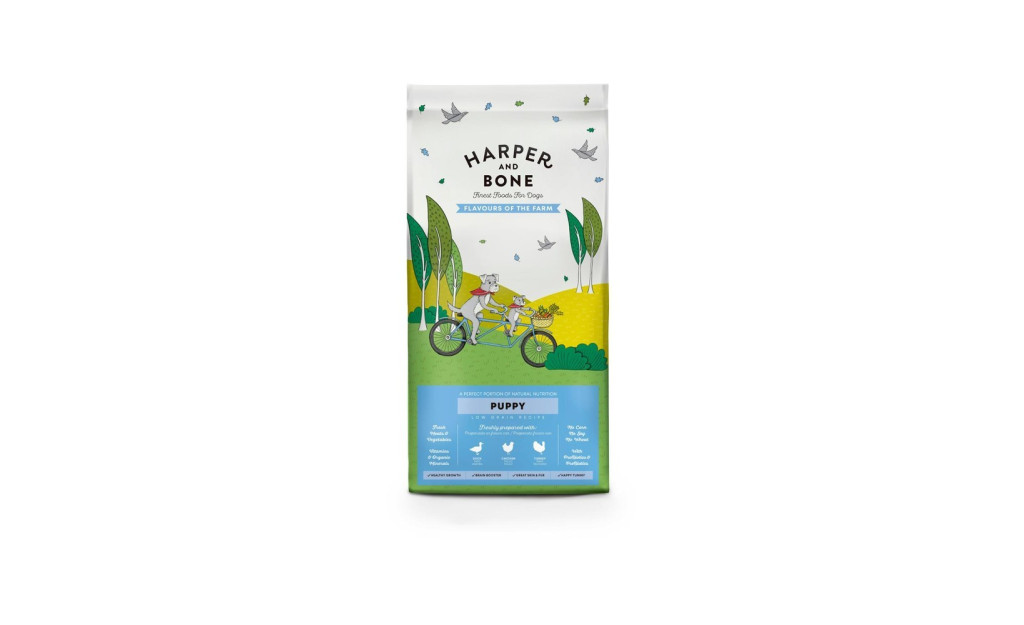 ΤΡΟΦΗ ΣΚΥΛΟΥ HARPER & BONE PUPPY FLAVOURS FARM 2KG