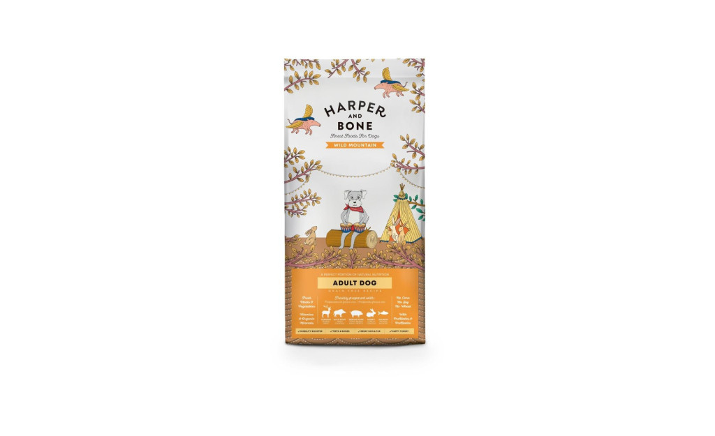 ΤΡΟΦΗ ΣΚΥΛΟΥ HARPER & BONE ADULT MEDIUM LARGE WILD MOUNTAIN 12KG
