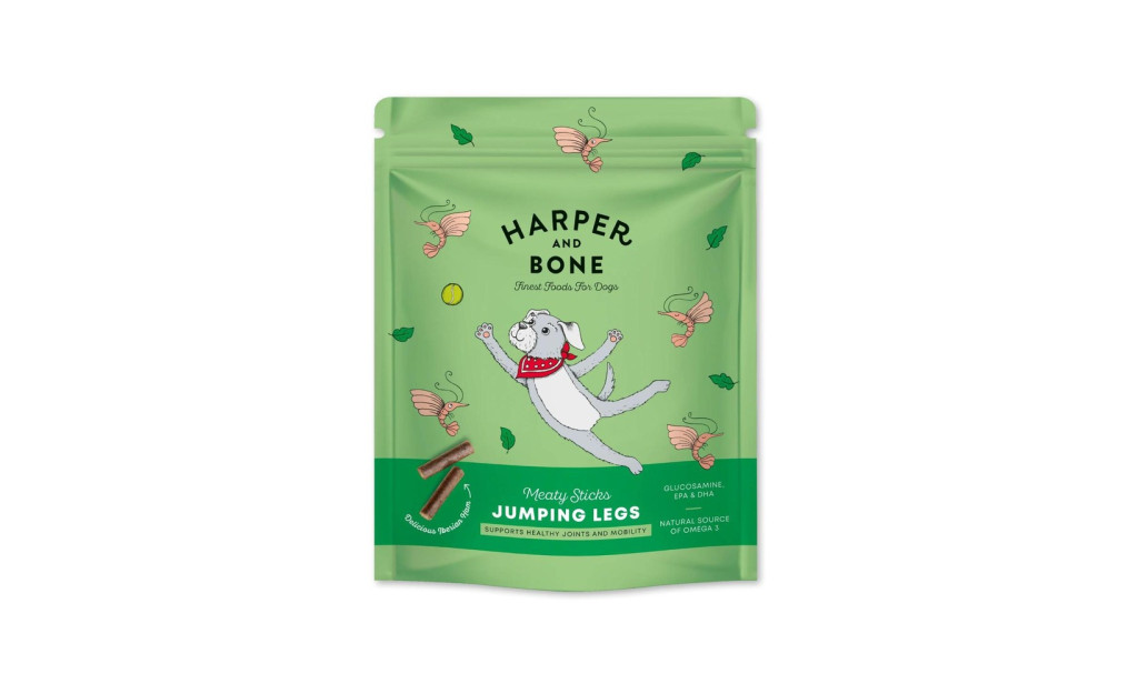 ΛΙΧΟΥΔΙΑ ΣΚΥΛΟΥ HARPER & BONE MEATY STICKS JUMPINGR LEGS (JOINTS) 75GR