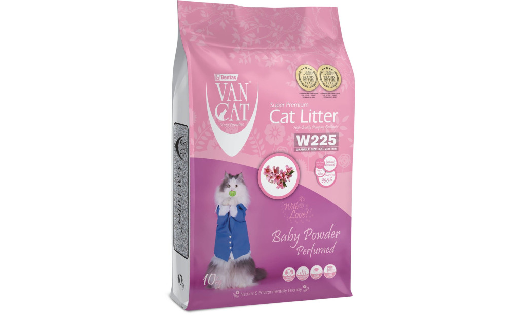 ΑΜΜΟΣ VAN CAT BABY POWDER ΜΠΕΤΟΝΙΤΗΣ 10KG