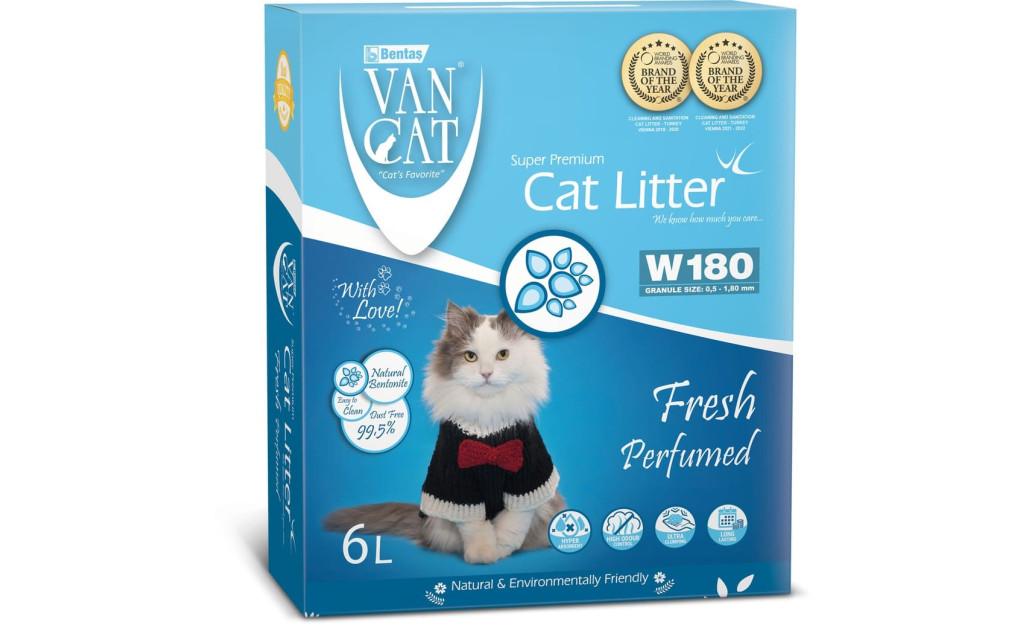 ΑΜΜΟΣ VAN CAT FRESH ΜΠΕΤΟΝΙΤΗΣ ΣΕ ΚΟΥΤΙ 6LT