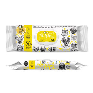 PERFECT CARE PET WIPES COCO VANILLA (50 ΜΑΝΤ.)