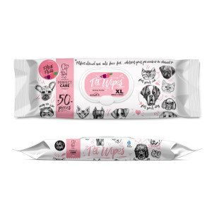 PERFECT CARE PET WIPES FOREST FRUITS (50 ΜΑΝΤ.)