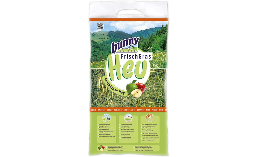 ΧΟΡΤΟ FRESH GRASS HAY ΜΕ ΜΗΛΟ 500GR