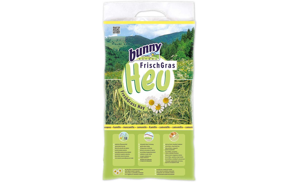 ΧΟΡΤΟ FRESH GRASS HAY ΜΕ ΧΑΜΟΜΗΛΙ 500GR