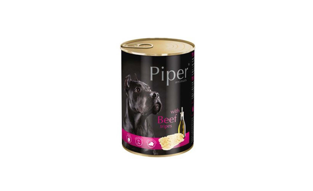 ΚΟΝΣΕΡΒΑ ΣΚΥΛΟΥ PIPER ADULT ΕΝΤΟΣΘΙΑ ΒΟΔΙΝΟΥ 400GR