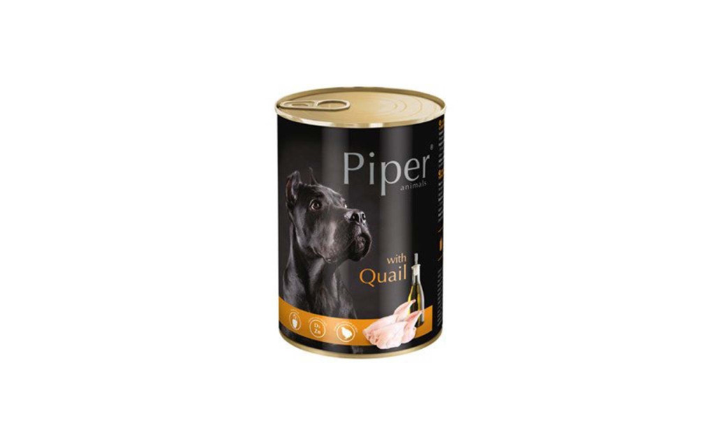 ΚΟΝΣΕΡΒΑ ΣΚΥΛΟΥ PIPER ADULT ΟΡΤΥΚΙ 800GR