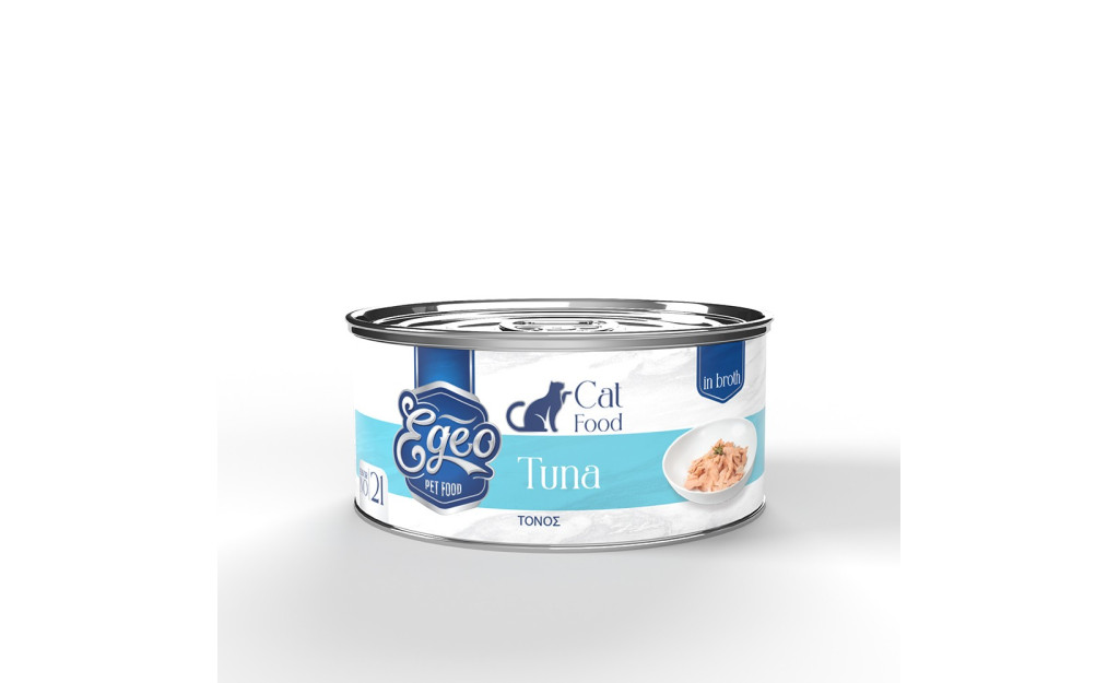 ΚΟΝΣΕΡΒΑ ΓΑΤΑΣ EGEO ADULT ΦΙΛΕΤΟ ΤΟΝΟΥ ΣΕ ΖΩΜΟ 70GR