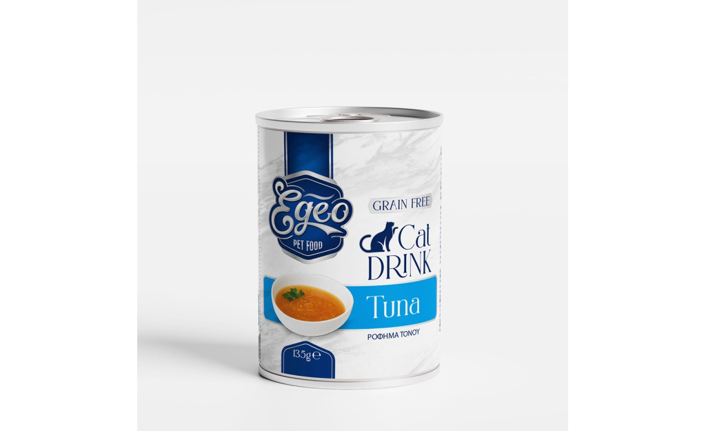 ΡΟΦΗΜΑ ΓΑΤΑΣ EGEO DRINK ΤΟΝΟΣ 135GR