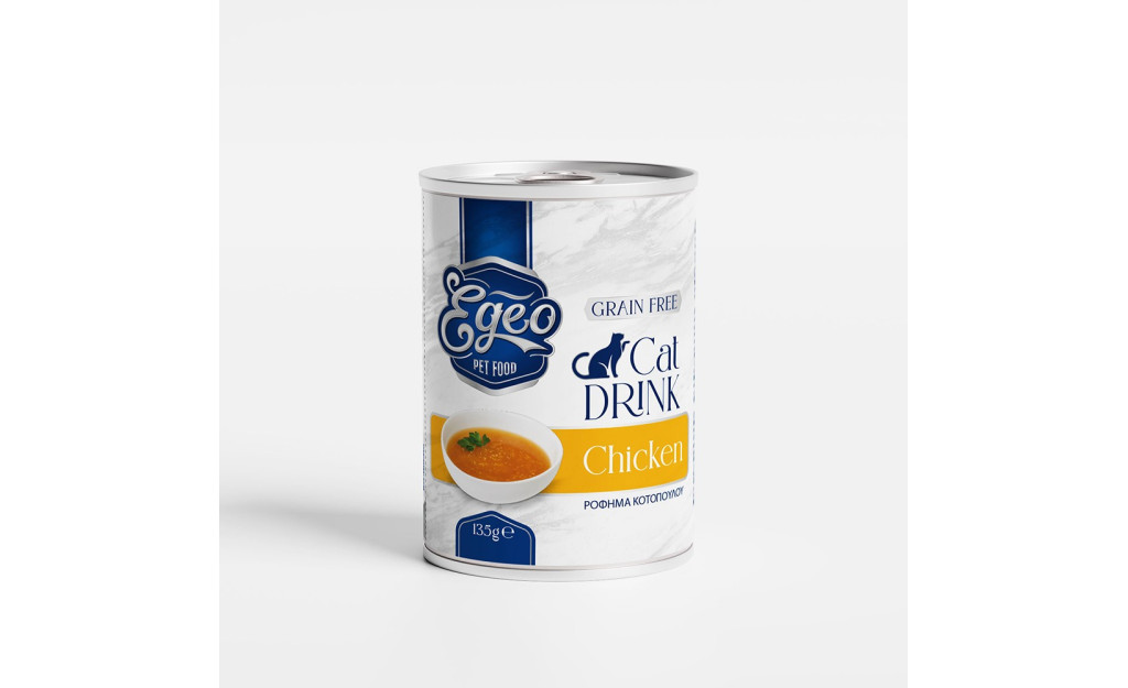 ΡΟΦΗΜΑ ΓΑΤΑΣ EGEO DRINK ΚΟΤΟΠΟΥΛΟ 135GR