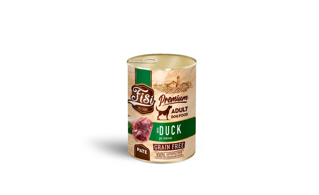 ΚΟΝΣΕΡΒΑ ΣΚΥΛΟΥ FISI ADULT ΠΑΠΙΑ ΠΑΤΕ 400GR