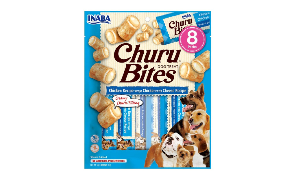 ΛΙΧΟΥΔΙΑ ΣΚΥΛΟΥ CHURU BITES ΚΟΤΟΠΟΥΛΟ & ΤΥΡΙ 96GR