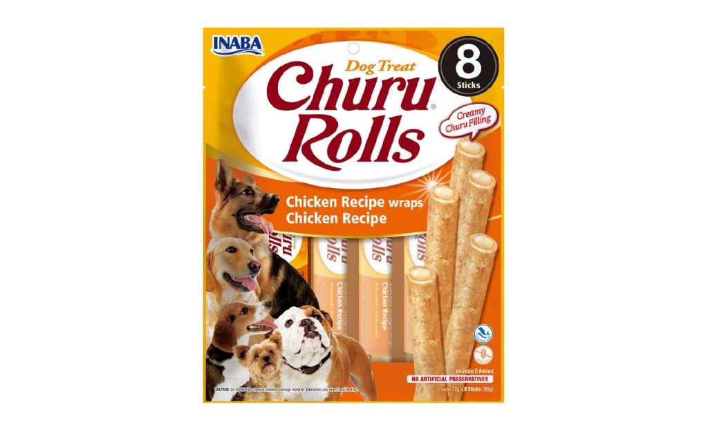 ΛΙΧΟΥΔΙΑ ΣΚΥΛΟΥ CHURU ROLLS ΚΟΤΟΠΟΥΛΟ 96GR