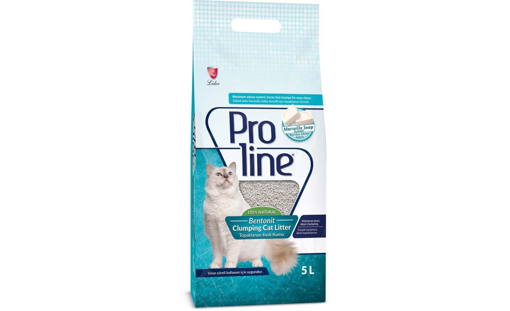 ΑΜΜΟΣ ΓΑΤΑΣ PROLINE BENTONITE MARSEILLE SOAP 5L