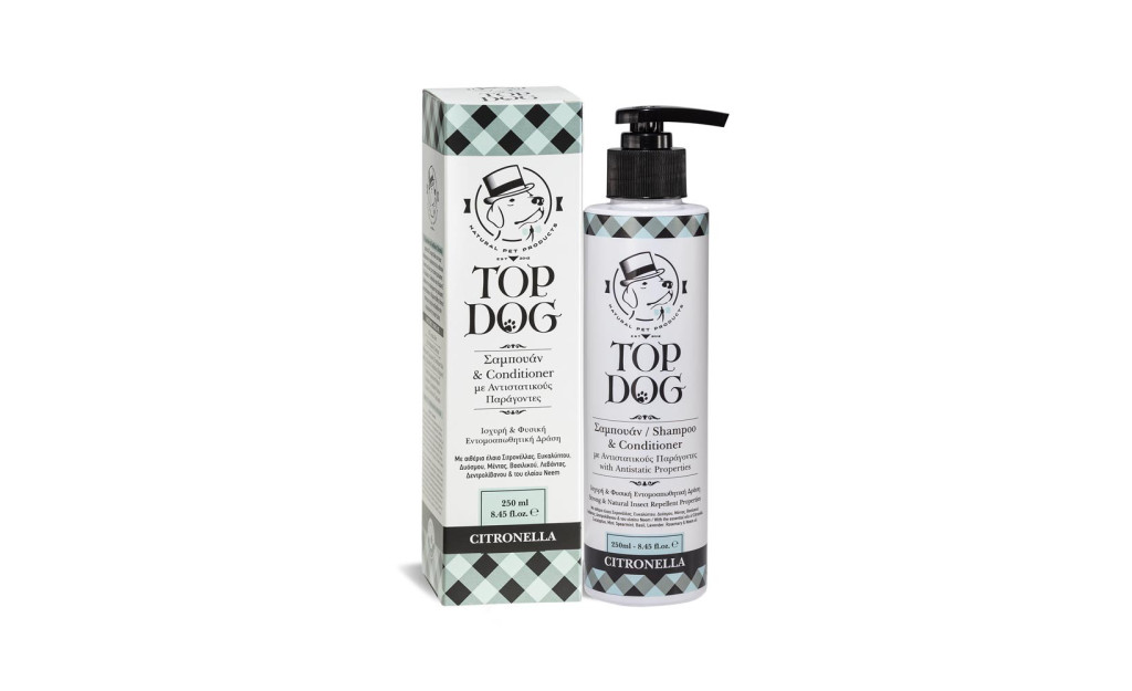 ΣΑΜΠΟΥΑΝ TOP DOG CITRONELLA 250ML 