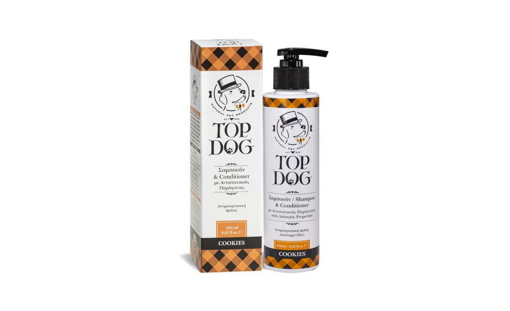 ΣΑΜΠΟΥΑΝ TOP DOG COOKIES 250ML 