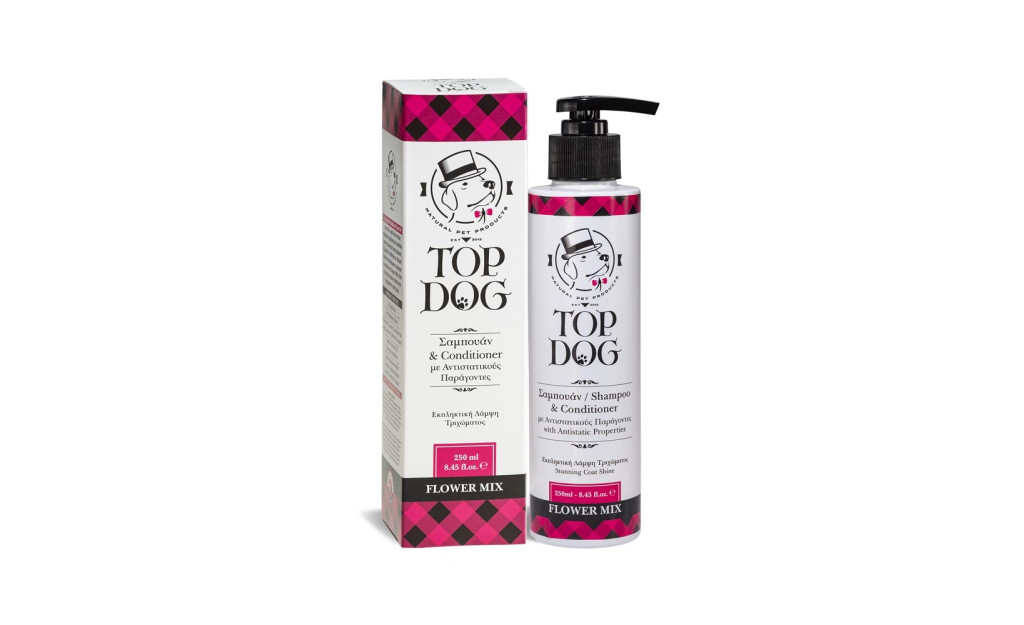 ΣΑΜΠΟΥΑΝ TOP DOG FLOWER ΜΙΧ 250ML 