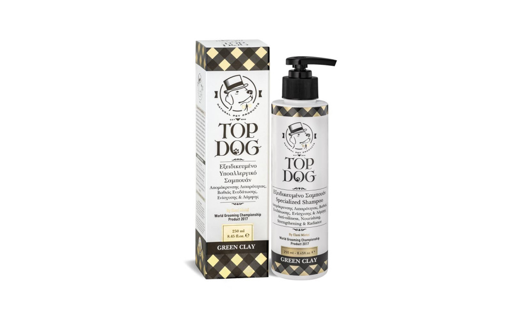 ΣΑΜΠΟΥΑΝ TOP DOG GREEN CLAY 250ML 