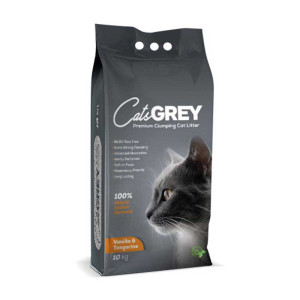 CAT'S GREY ΒΑΝΙΛΙΑ-ΜΑΝΤΑΡΙΝΙ 10KG