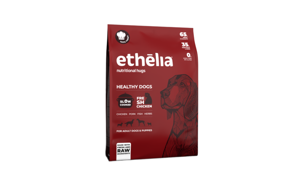 ΤΡΟΦΗ ΣΚΥΛΟΥ ETHELIA HEALTHY DOGS ΚΟΤΟΠΟΥΛΟ-ΧΟΙΡΙΝΟ 1.5KG