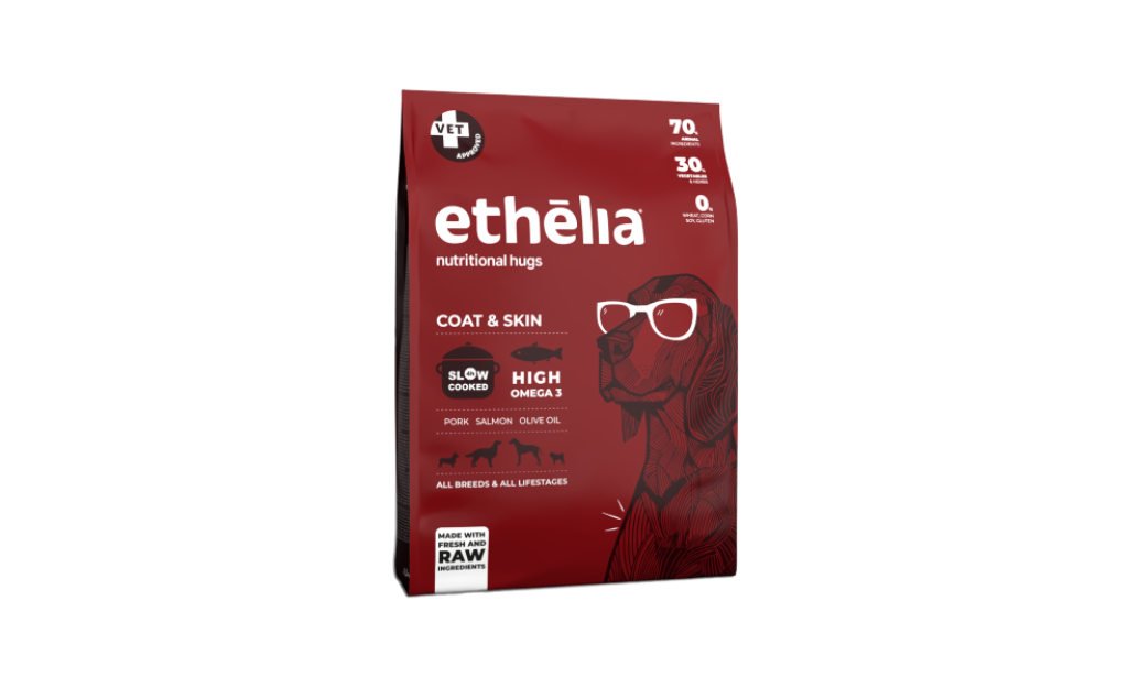 ΤΡΟΦΗ ΣΚΥΛΟΥ ETHELIA COAT & SKIN ΣΟΛΟΜΟΣ 1.5KG