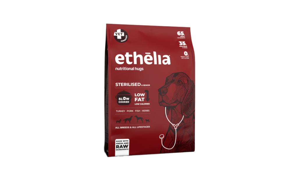 ΤΡΟΦΗ ΣΚΥΛΟΥ ETHELIA STERILISED & SENIOR ΓΑΛΟΠΟΥΛΑ 1.5KG