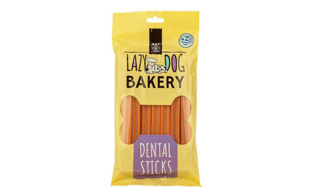 M.B.F LAZY DOG BAKERY DENTAL STICKS ΚΟΤΟΠΟΥΛΟ 130GR