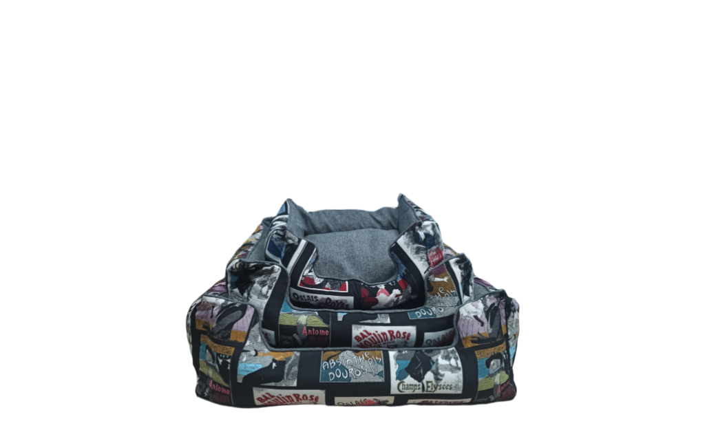 ΚΡΕΒΑΤΑΚΙ RESPECT PET ΠΟΛΥΧΡΩΜΟ 48X40X14CM