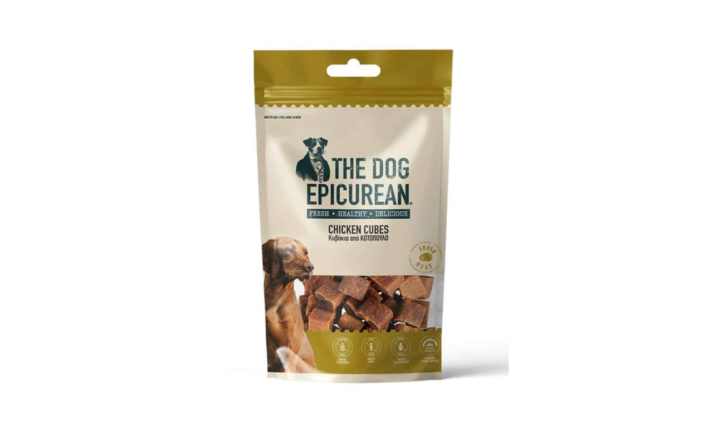THE DOG EPICUREAN CHICKEN CUBES 100GR